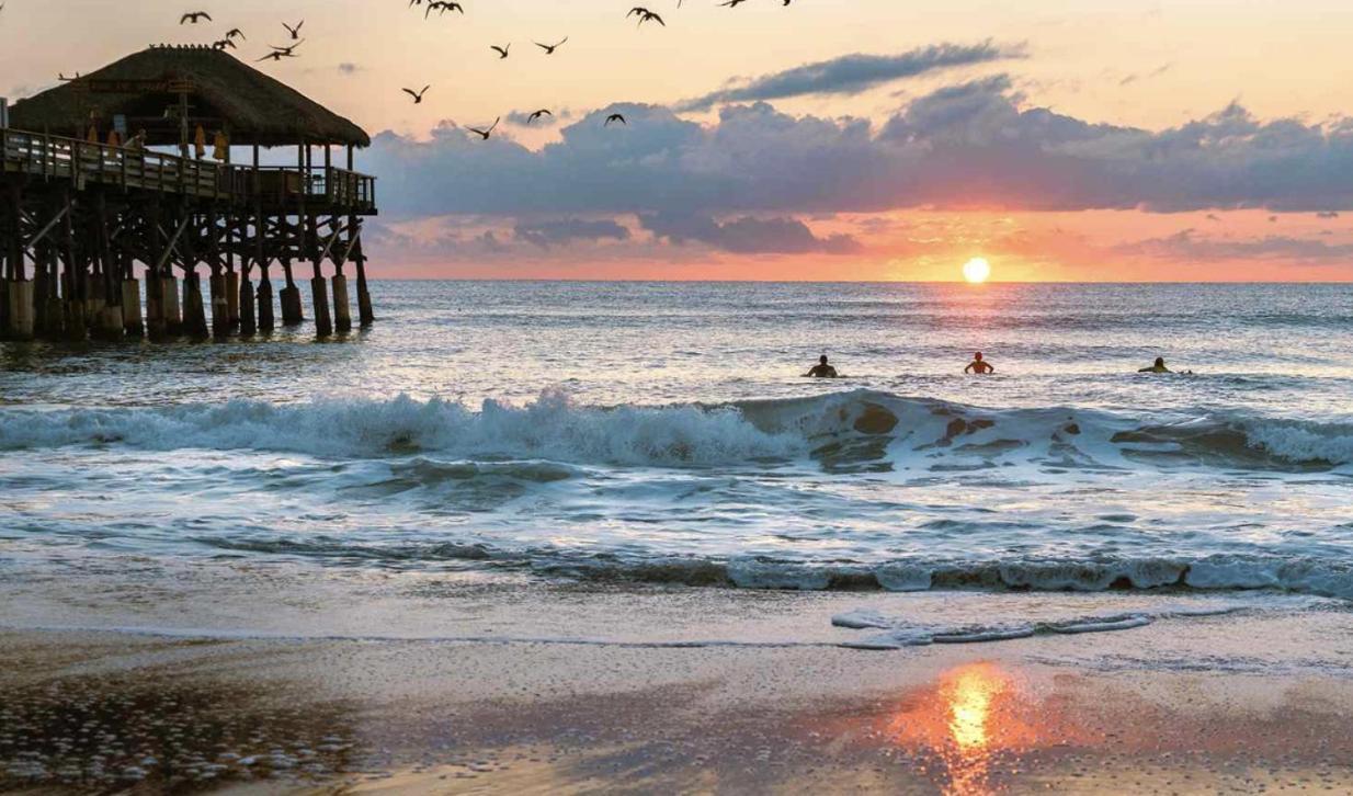 Beach Bungalow By The Sea 1 Cocoa Beach Kültér fotó